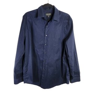 (Bundle) Express 1MX Classic Button Down Long Sleeve Shirt Size Large